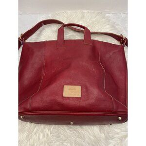 Terrida Venetian Luxury Travel Bag Italy Red Leather Murano‎ Collection